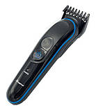 Бездротова машинка для стрижки та гоління 5в1 Gemei GM 563, фото 4