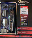 Бездротова машинка для стрижки та гоління 5в1 Gemei GM 563, фото 8