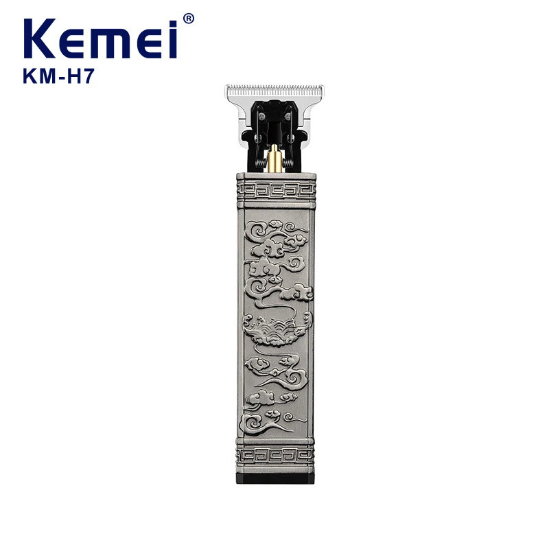 Машинка для стрижки волосся з стильним ретро-виглядом XPRO Kemei Vintage KM-H7 (42802-_460), фото 1
