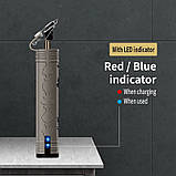 Машинка для стрижки волосся з стильним ретро-виглядом XPRO Kemei Vintage KM-H7 (42802-_460), фото 3