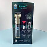 Триммер VGR V-296 4 насадки LED display (44952-V-296_483), фото 4