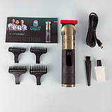 Триммер VGR V-296 4 насадки LED display (44952-V-296_483), фото 6