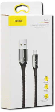 USB кабель Baseus CATCD-3A Type-C 1м з підтримкою швидкої зарядки до 3А (33645-01_309)