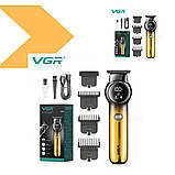 Машинка для стрижки з потужним мотором XPRO V-989 (41579-15999_437), фото 2