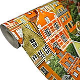 Шпалери вінілові 10 метрів × 0,53 см Слов’янські обої 5671-05, обої сюжетні для дитячої, кухні, коридору, фото 2