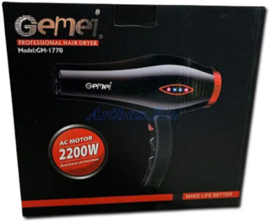 Потужний фен для волосся GM GM-1770 (40546-GM-1770_368), фото 1