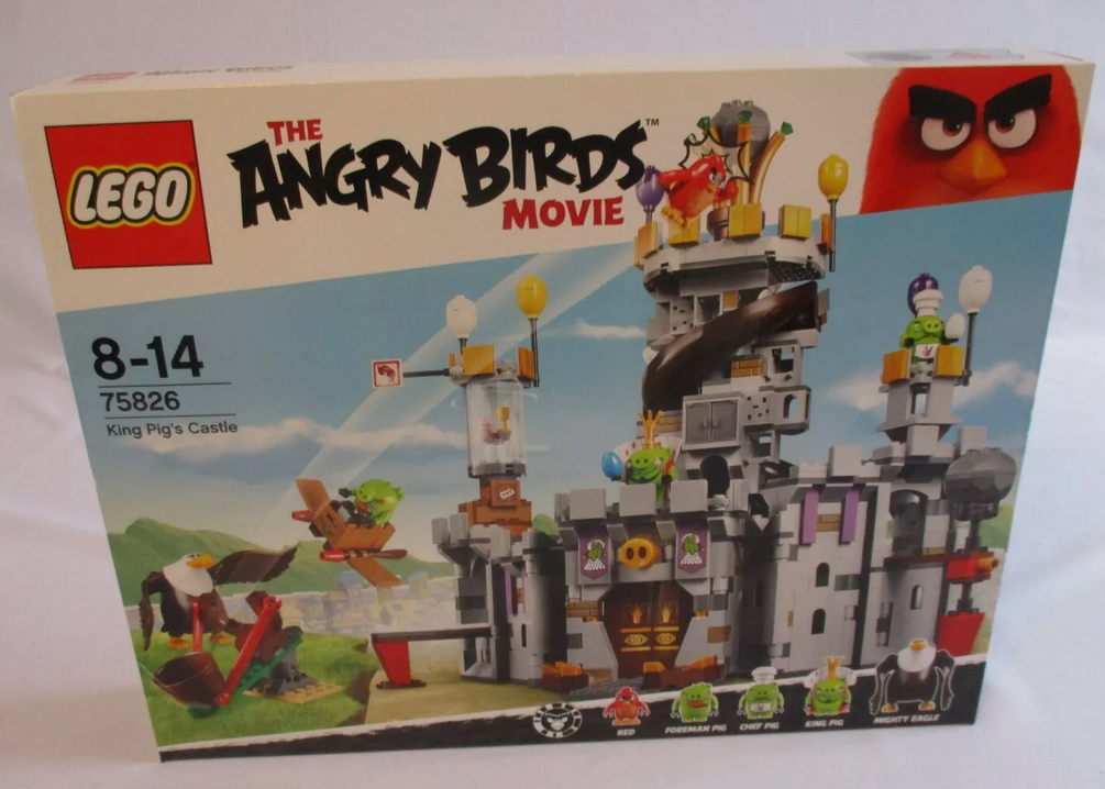 Лего Lego Angry Birds Замок Короля свинок 75826 King Pig's Castle, фото 1