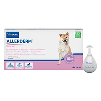 Virbac Allerderm Spot-on – краплі для лікування дерматитів у кішок та собак вагою 10 – 20 кг – 1 уп (6 піп)