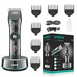 Машинка для стрижки волосся з потужним мотором VGR V-256 (41266-256_1025), фото 3