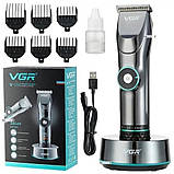 Машинка для стрижки волосся з потужним мотором VGR V-256 (41266-256_1025), фото 5