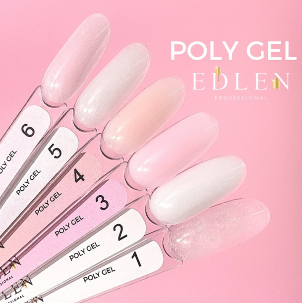 EDLEN Poly Gel 15ml №01, фото 1