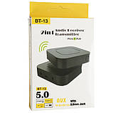 Bluetooth аудіо ресивер-трансмітер з вбудованим акумулятором XPRO BT-13 RX/TX чорний (MAW-42255_383), фото 9