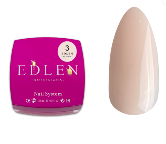 EDLEN Builder Gel 15ml №03, фото 1