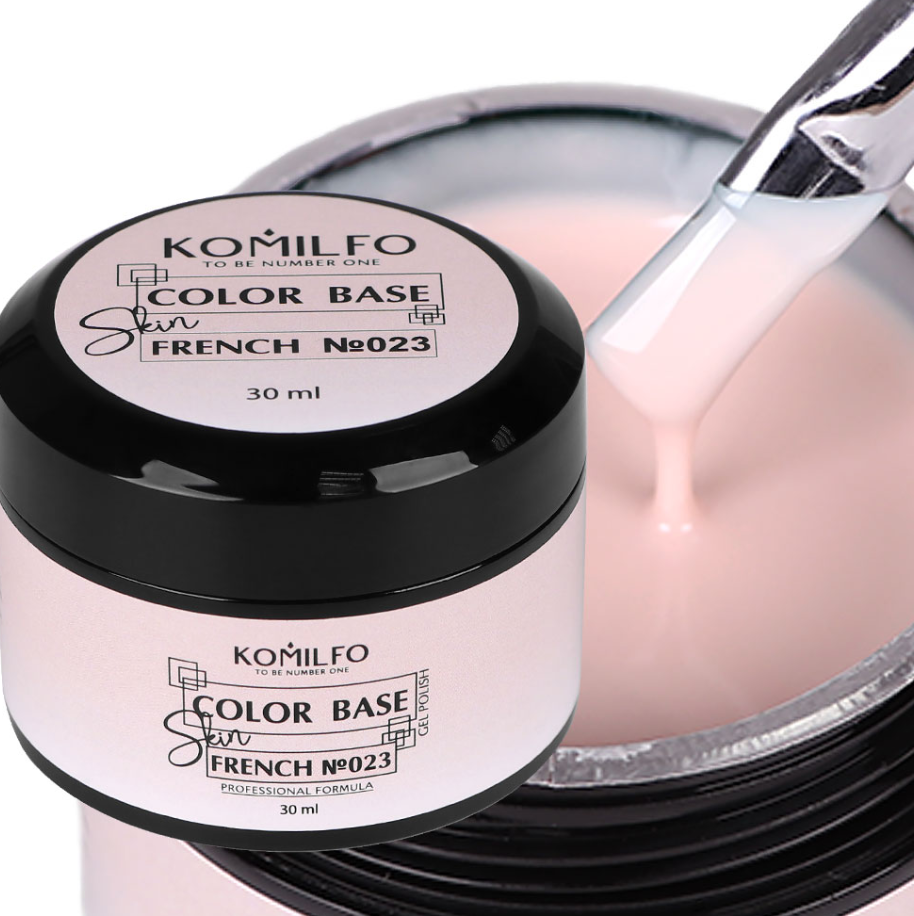 Komilfo Color Base French "Skin" 023, 30 ml (гель-банка)