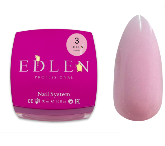 EDLEN Poly Gel 30ml №03, фото 1