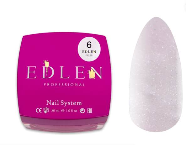 EDLEN Poly Gel 30ml №06, фото 1