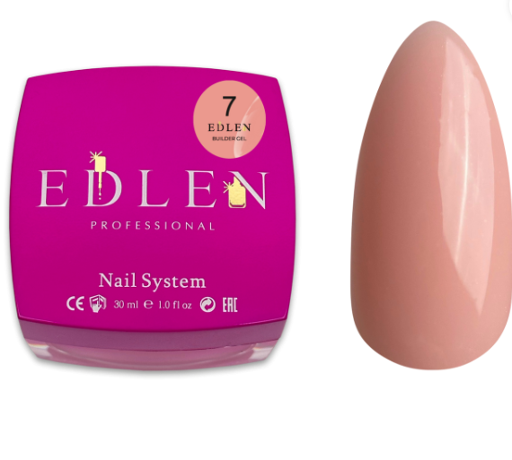 EDLEN Builder Gel 30ml №07, фото 1