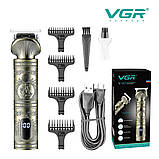 Професійний триммер для гоління, стайлінгу бороди та стрижки VGR V-962 XPRO (41893-V-962_437), фото 5