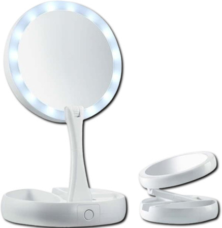 Дзеркало з LED підсвічуванням кругле з вбудованим вентилятором XPRO 7.9 (MER-14851_277)
