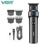 Машинка триммер для стрижки волоса бездротова VGR V-987 (44250-V-987_410), фото 3