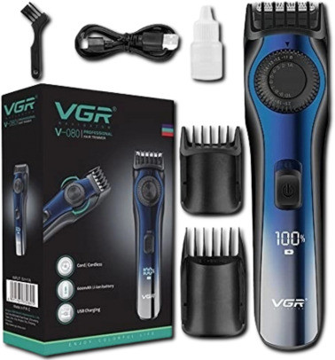 Машинка для стрижки VGR-080 бездротова, акумуляторна - XPRO (41250-080_414), фото 1