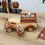 Набір для віскі Авто Історія графін 850 мл та 2 склянки 300 мл, фото 2