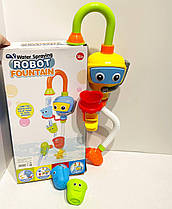 Набір для гри з водою, ванною: водоспад Веселий кран 9908, вік від 3 років, матеріал - пластик