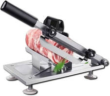 Верстат для нарізки м'ясних, ковбасних та сирних виробів з регульованою товщиною XPRO YK114 (41455-15923_460)