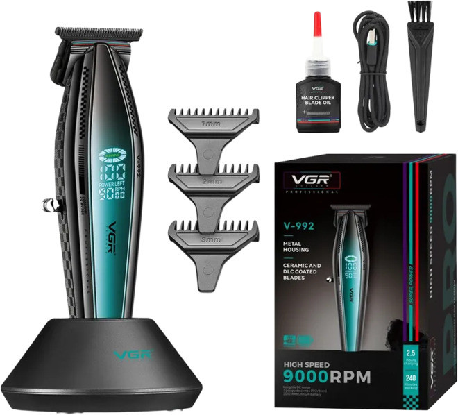 Машинка для стрижки волосся з потужним мотором VGR V-992 (45104-V-992_1131), фото 1