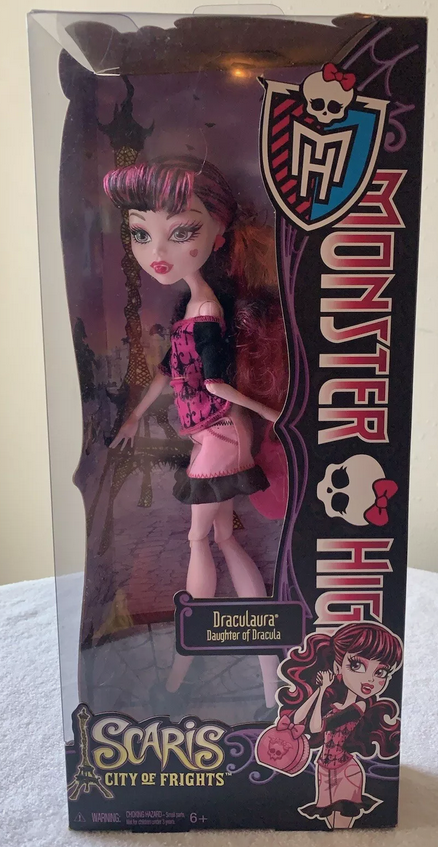 Лялька Monster High Draculaura Basic Travel Scaris Дракулаура Подорож у Скариж, фото 1