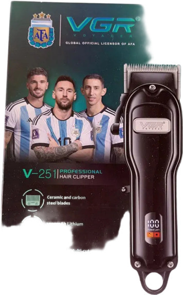 Машинка для стрижки волосся потужна бездротова XPRO V-251 (45113-V-251_519), фото 1