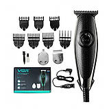 Машинка для стрижки з потужним мотором 5 Вт VGR VGR-099 (41467-099_391), фото 3