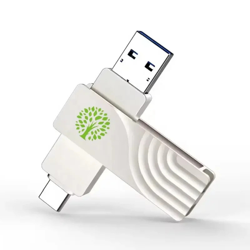 USB флеш-накопичувач з високою швидкістю передачі даних, XPRO BUD3 USB3.0 Type-C 128GB (37591-01_525)