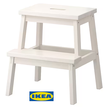 Табурет-підставка IKEA BEKVAM Білий 401.788.88