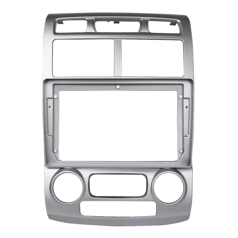 Перехідна рамка 9" Lesko для Kia Sportage 2005-2010 (7085) Silver 10 шт.