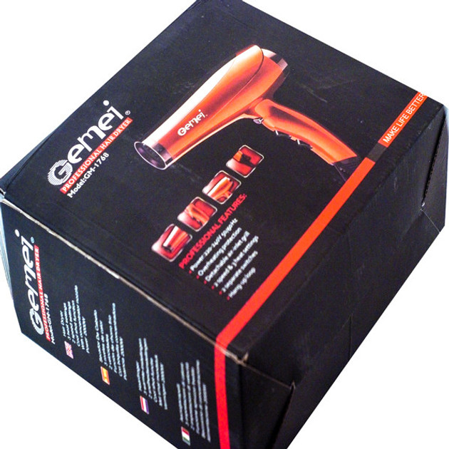 Фен для волосся з іонізацією XPRO GM-1768 (40545-GM-1768_414), фото 1