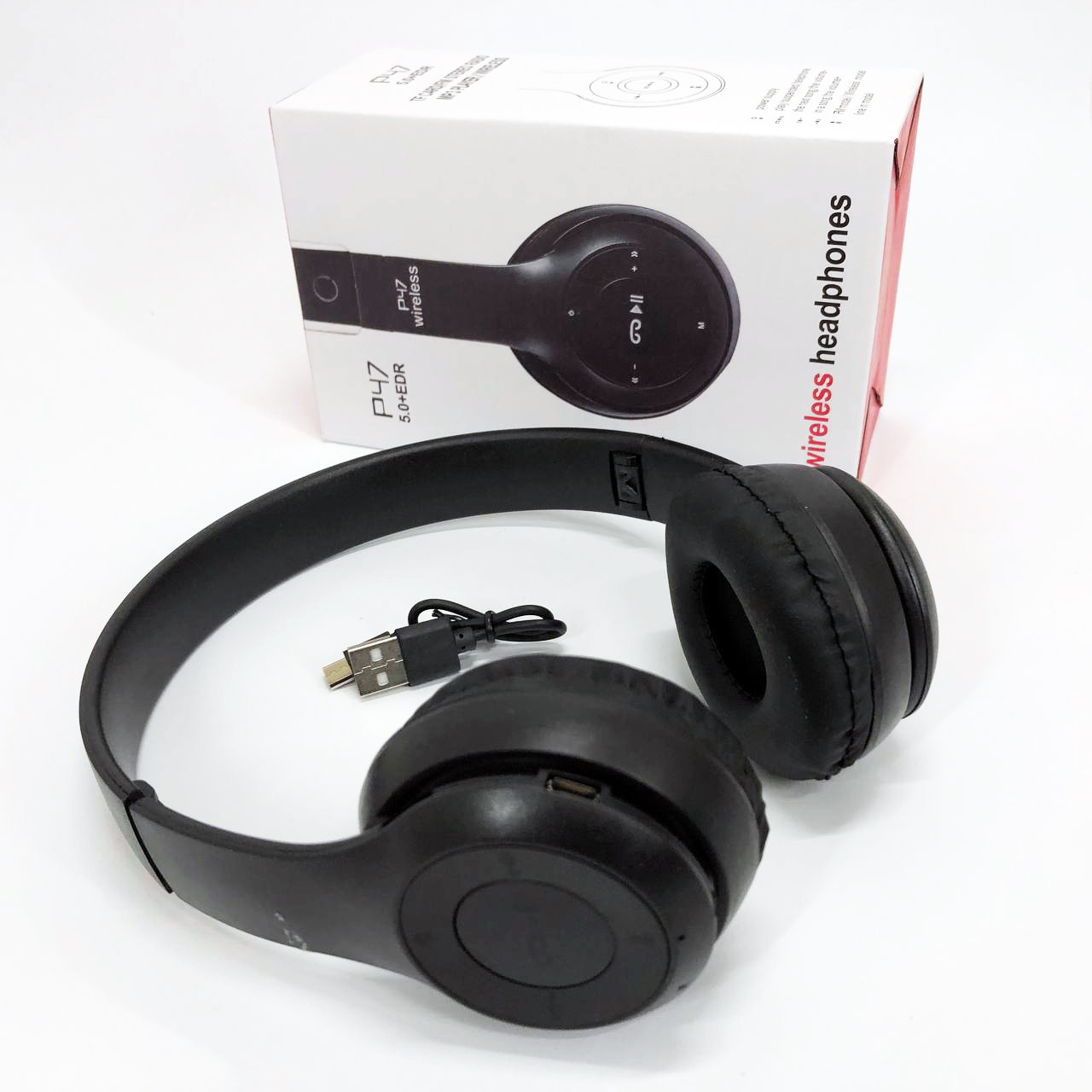 Бездротові навушники для смартфона Headset, Гучні навушники для телефона телефону HX-50, фото 1