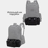 Сумка слінг тактична, Чоловіча сумка кроссбоді Сумка тактична наплічна армійська QT-50, фото 6