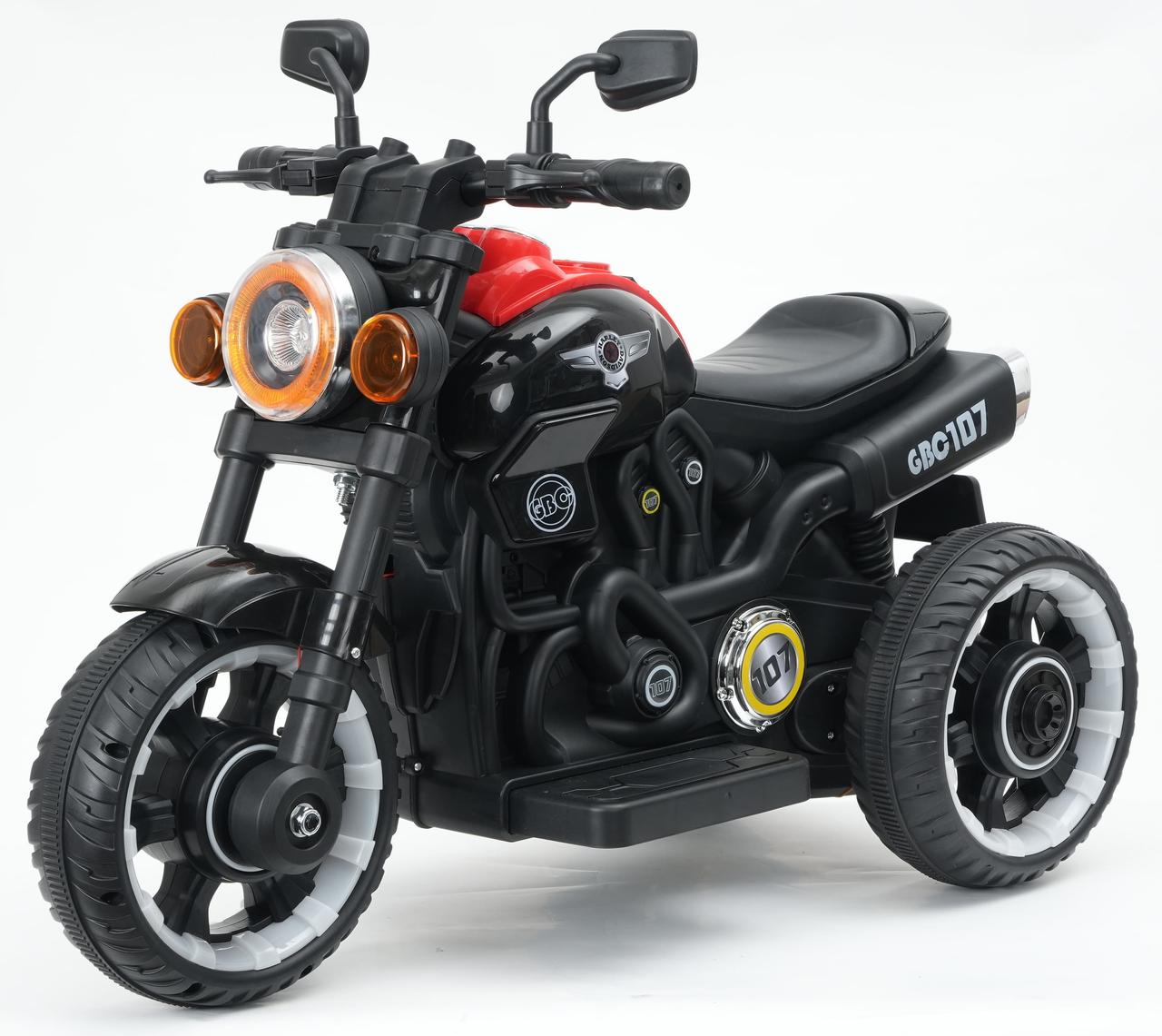 Дитячий електромотоцикл Lolly Kids LKT-206 чорний (9853)