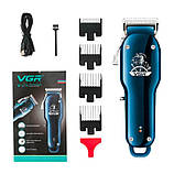 Машинка для стрижки з потужним акумулятором XPRO VGR-679 (41223-679_460), фото 3