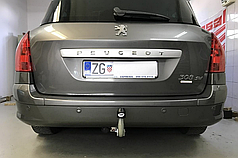 Фаркоп Peugeot 308 SW 2007-2014 (Пежо 308 універсал) оцинкований