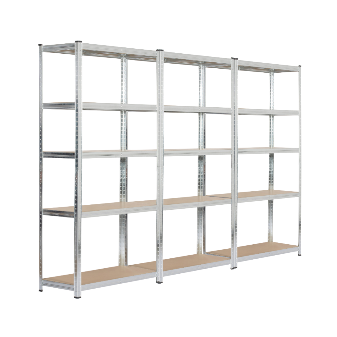 Стелаж FunFit 180 х 270 х 40см, 175кг/полиця, 5 полиць для будинку офісу, фото 1