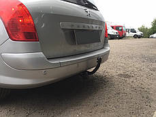 Фаркоп Peugeot 308 SW 2007-2014 (Пежо 308 універсал) польський, фото 3