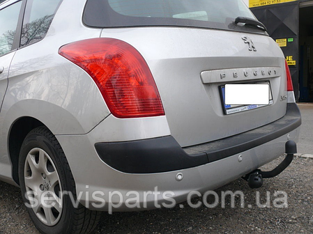 Фаркоп Peugeot 308 SW 2007-2014 (Пежо 308 універсал) польський, фото 1