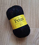 Пряжа (нитки для ручного в'язання) Print № 0920, 100г,  250m, фото 4