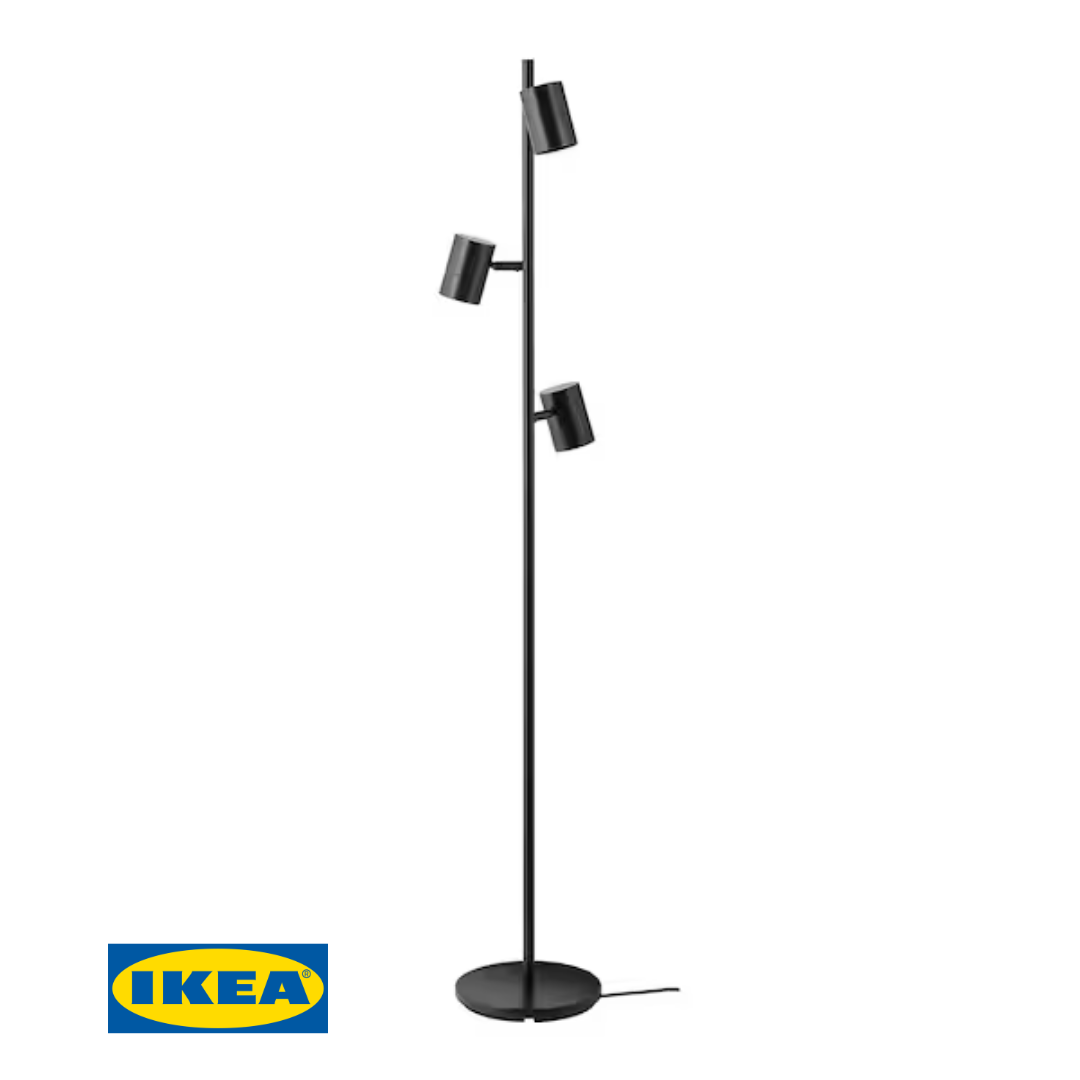 Торшер IKEA NYMÅNE 80477734 Чорний