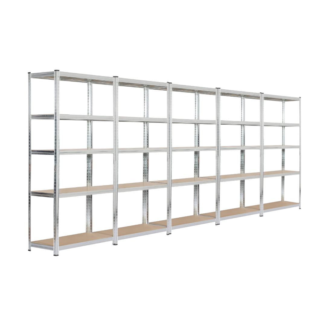 Стелаж FunFit 180 х 450 х 40см, 175кг/полиця, 5 полиць