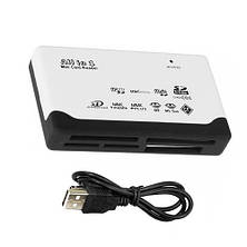 USB Mini/MicroSD, SD MMC, xD M2 MS Duo CF кардрідер, фото 3