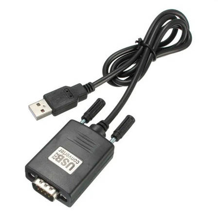 Кабель перехідник USB - RS232 DB9 PL2303+MAX3243C, 0.8м, фото 1