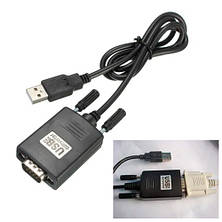 Кабель перехідник USB - RS232 DB9 PL2303+MAX3243C, 0.8м, фото 4